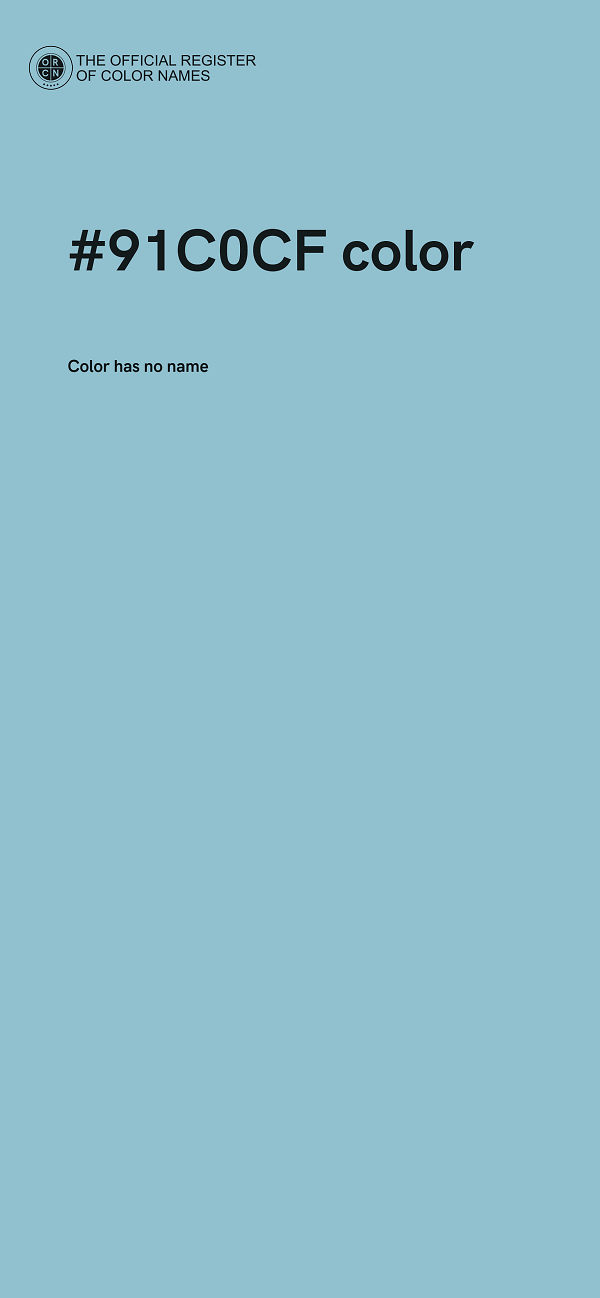 #91C0CF color image