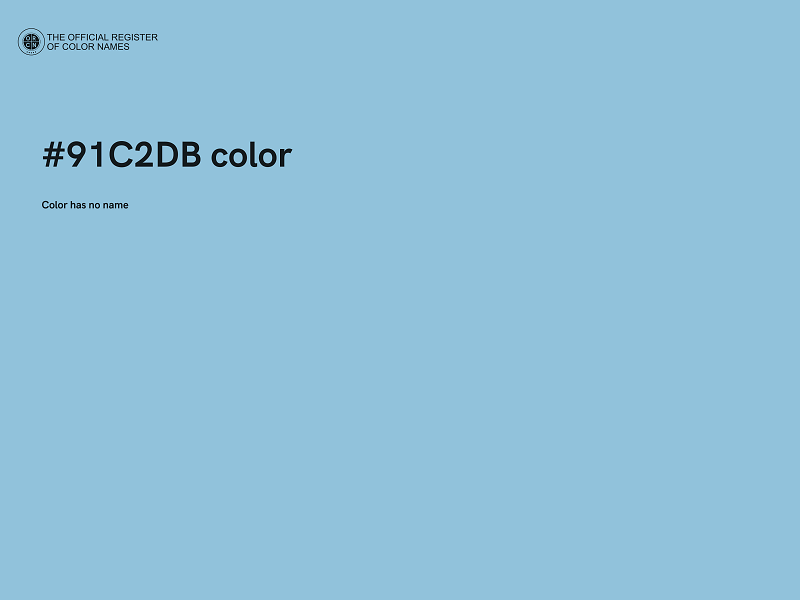 #91C2DB color image