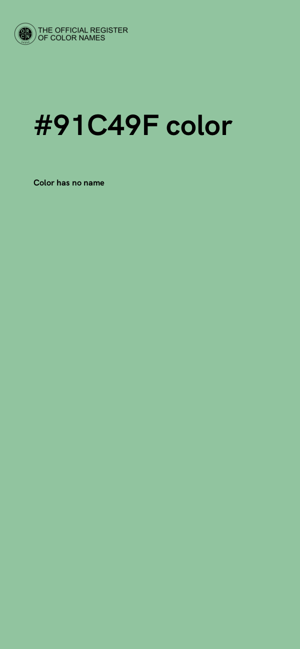 #91C49F color image