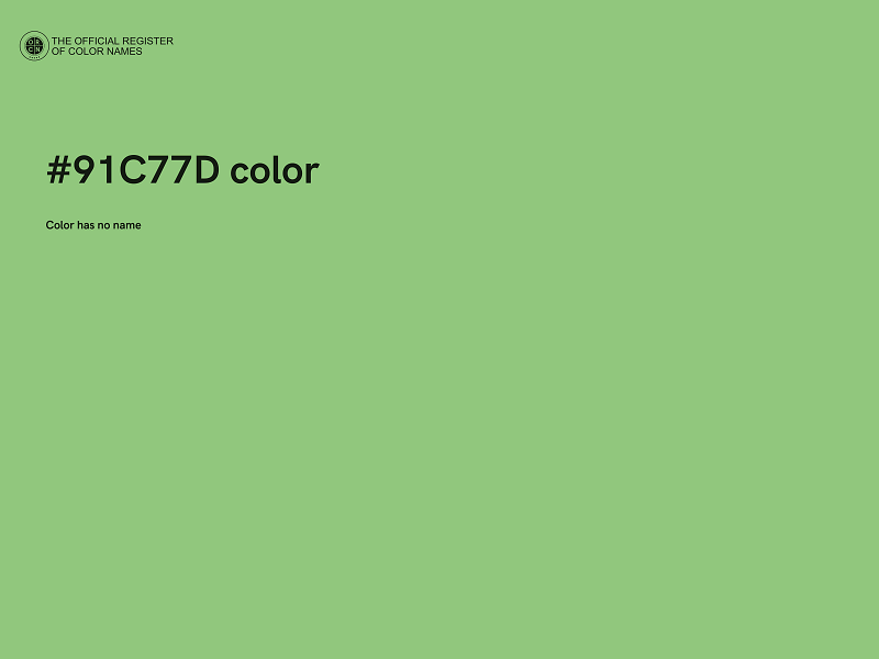 #91C77D color image