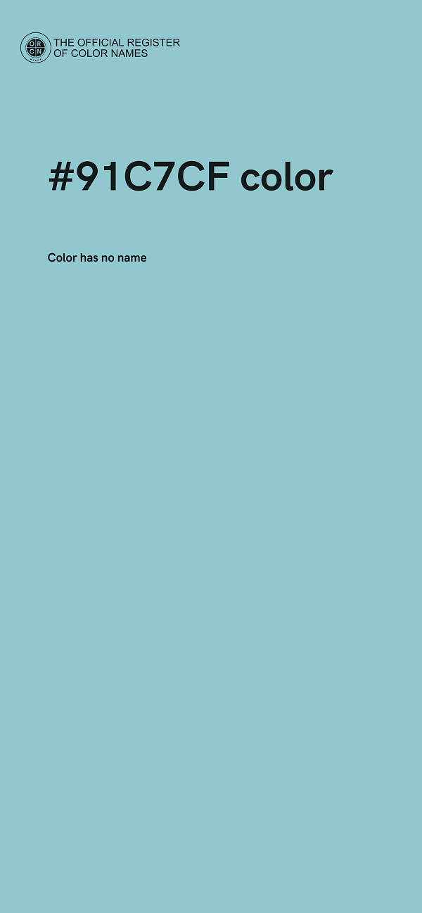 #91C7CF color image