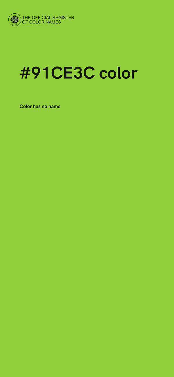 #91CE3C color image