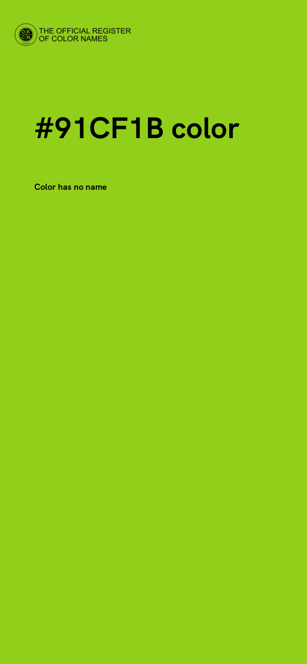 #91CF1B color image