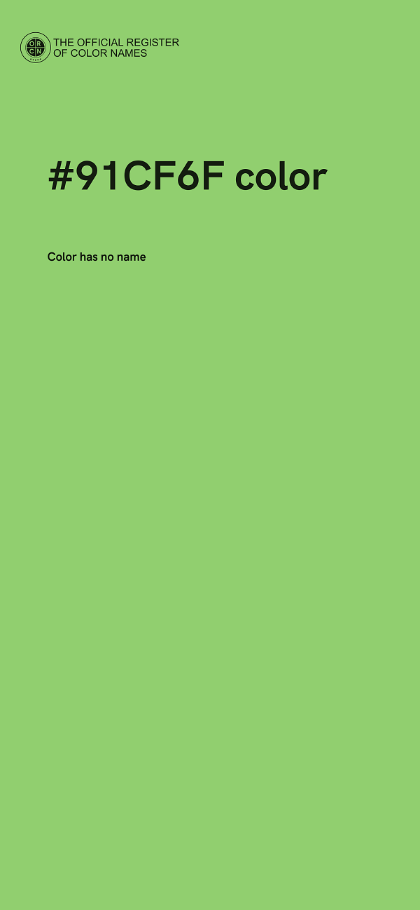 #91CF6F color image