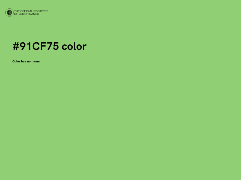 #91CF75 color image