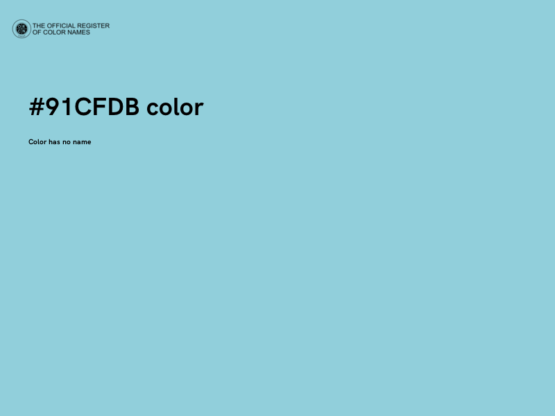 #91CFDB color image