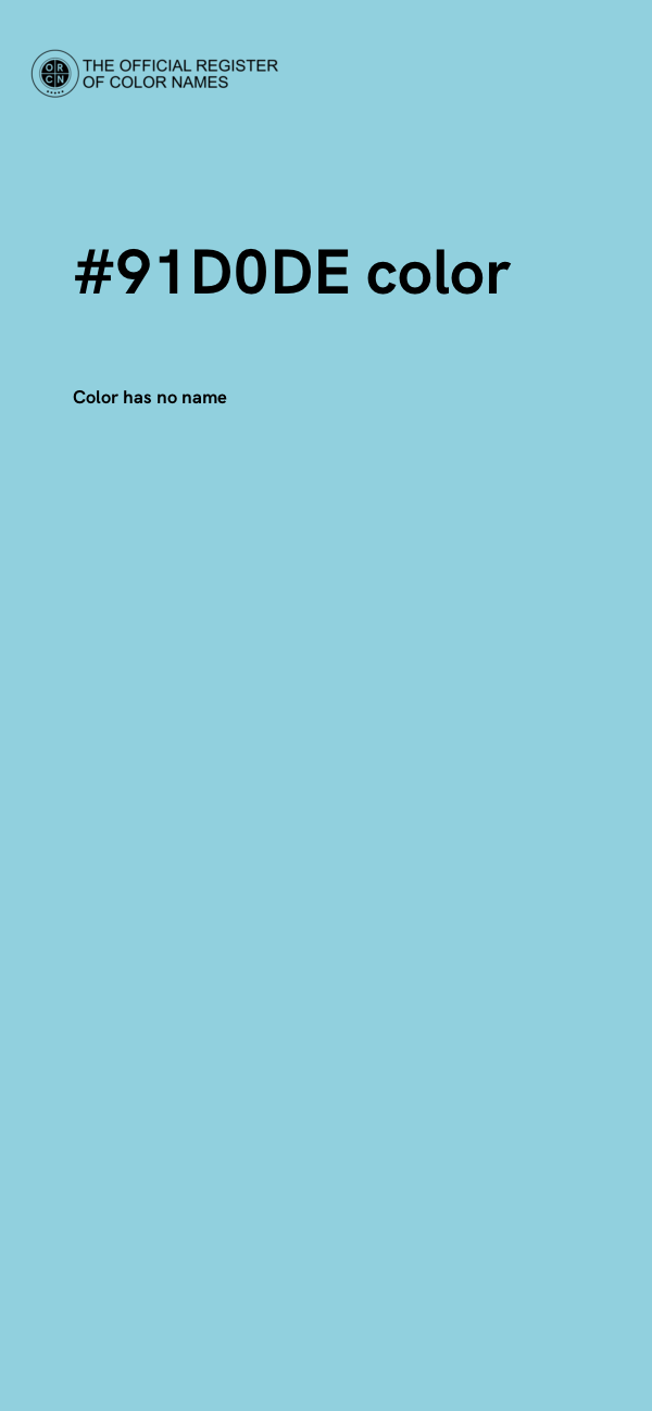 #91D0DE color image