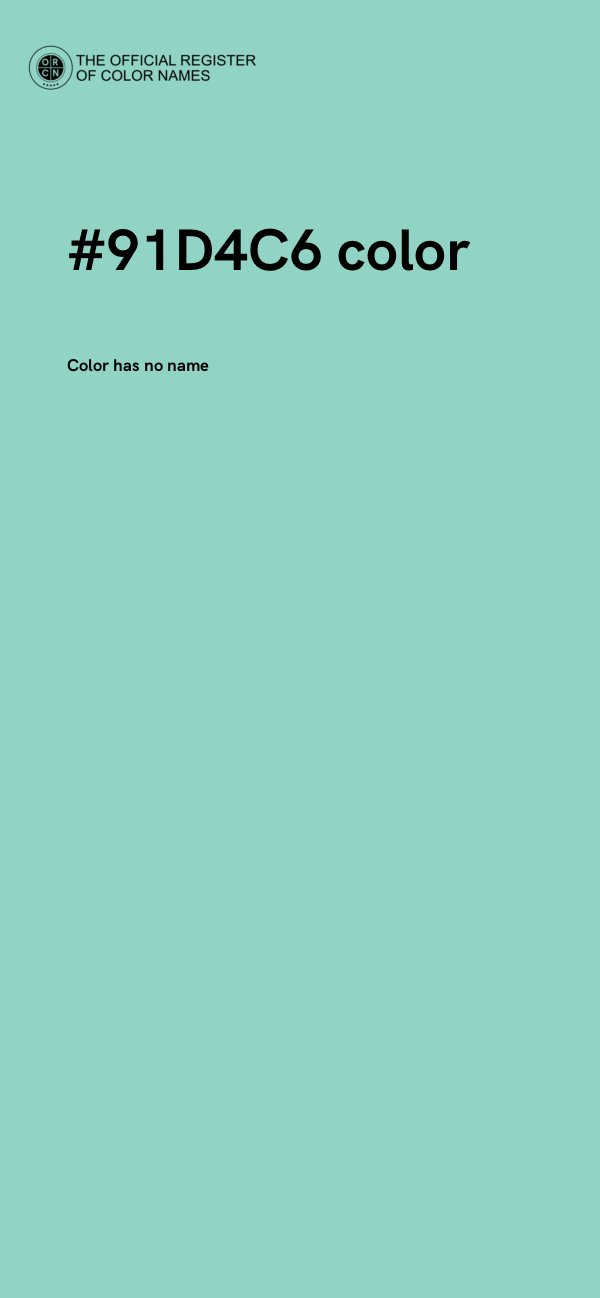 #91D4C6 color image
