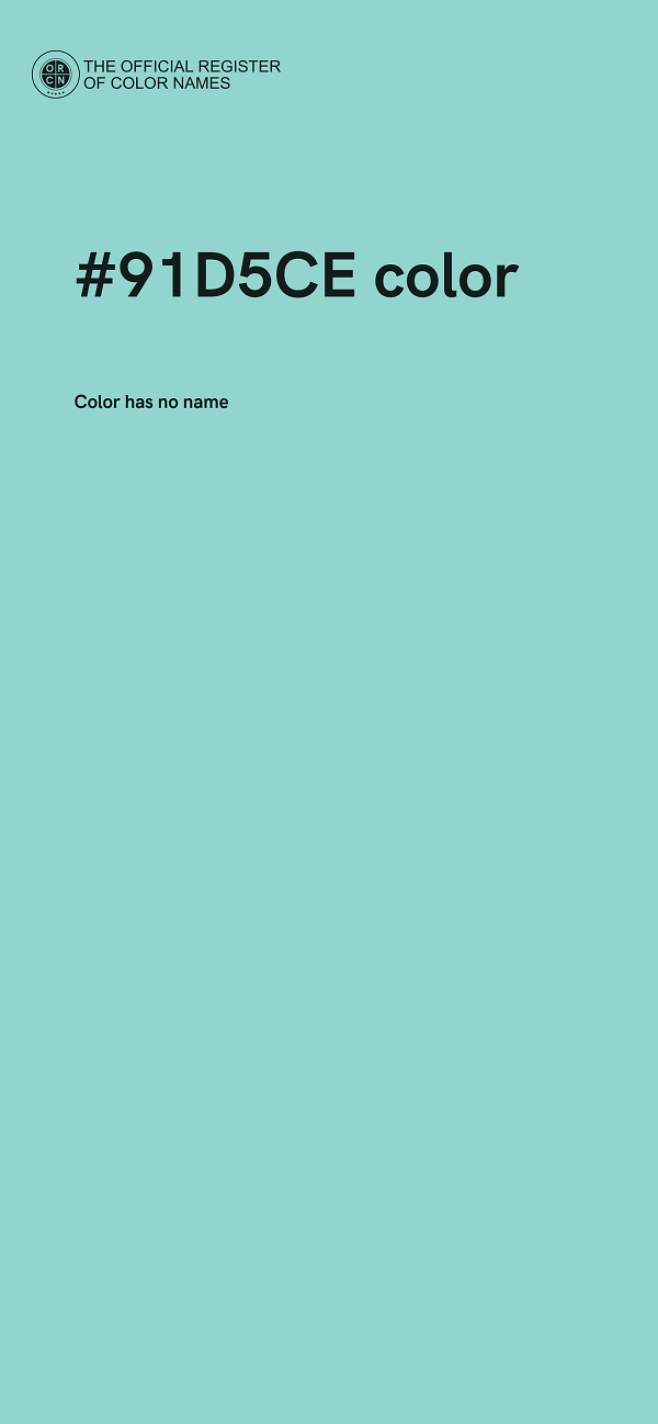 #91D5CE color image