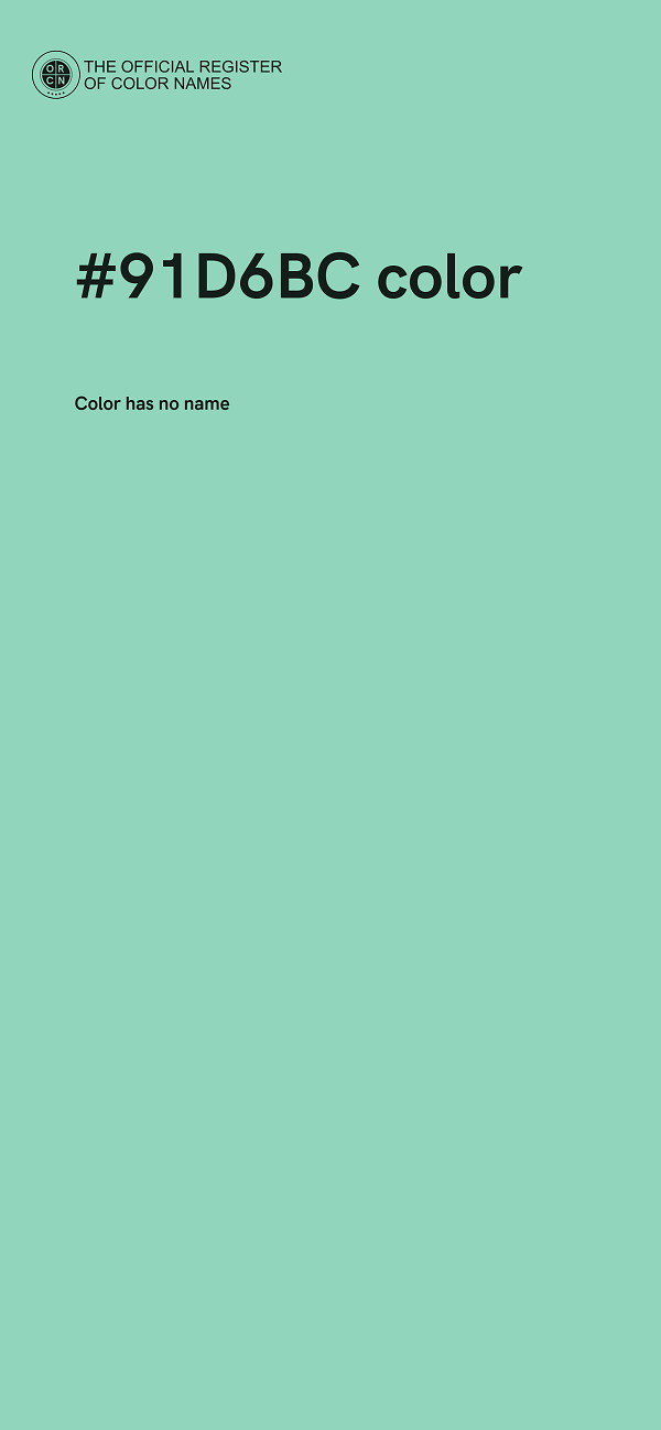 #91D6BC color image