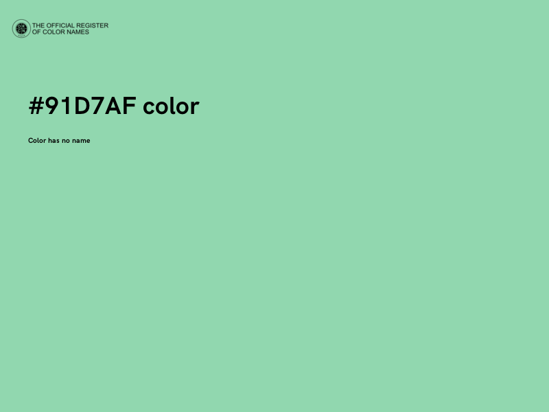 #91D7AF color image