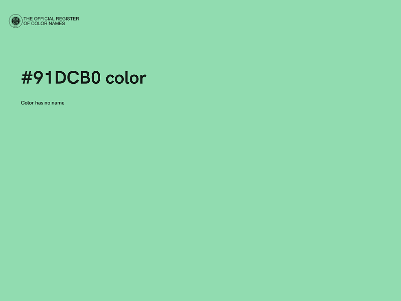 #91DCB0 color image