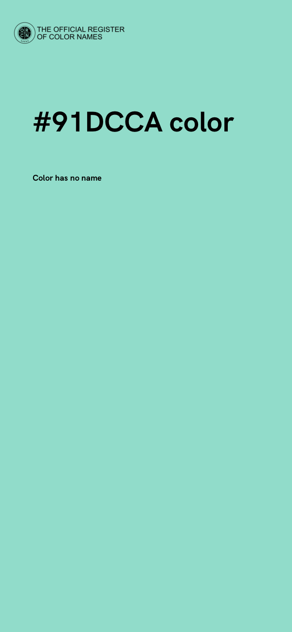 #91DCCA color image