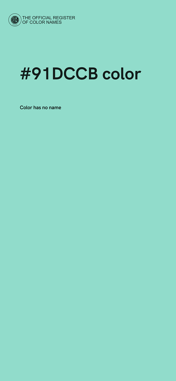 #91DCCB color image