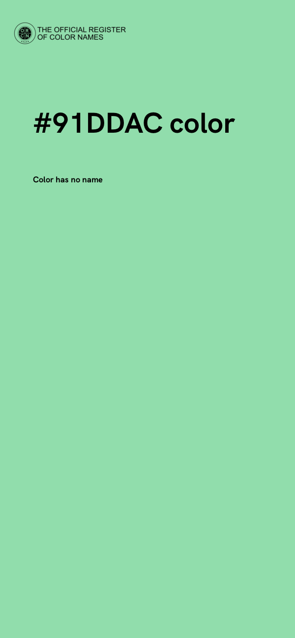 #91DDAC color image