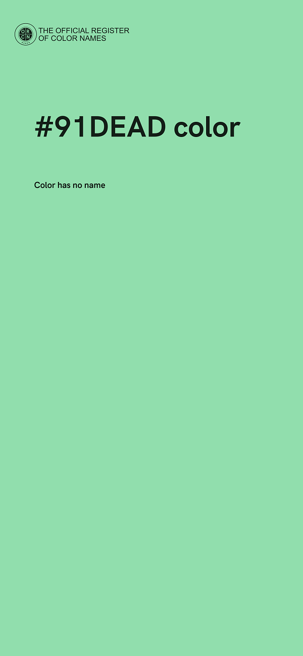 #91DEAD color image
