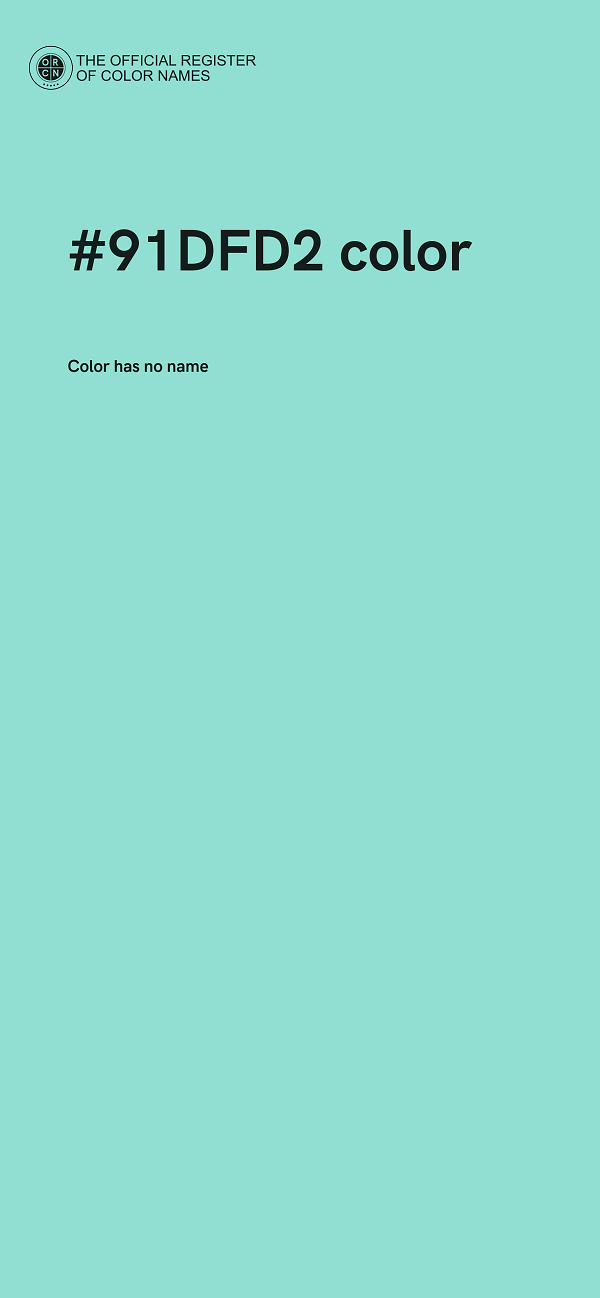 #91DFD2 color image