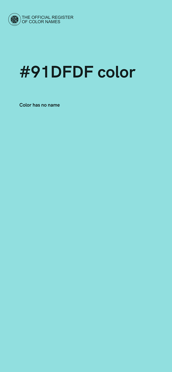 #91DFDF color image