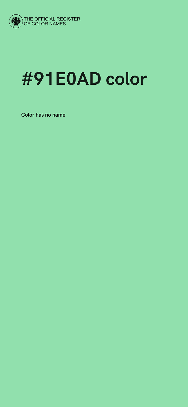 #91E0AD color image