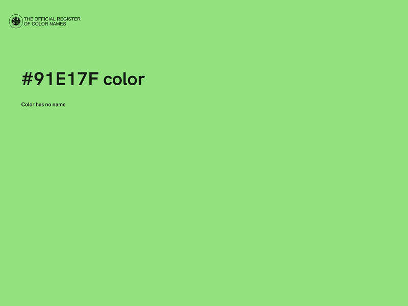 #91E17F color image