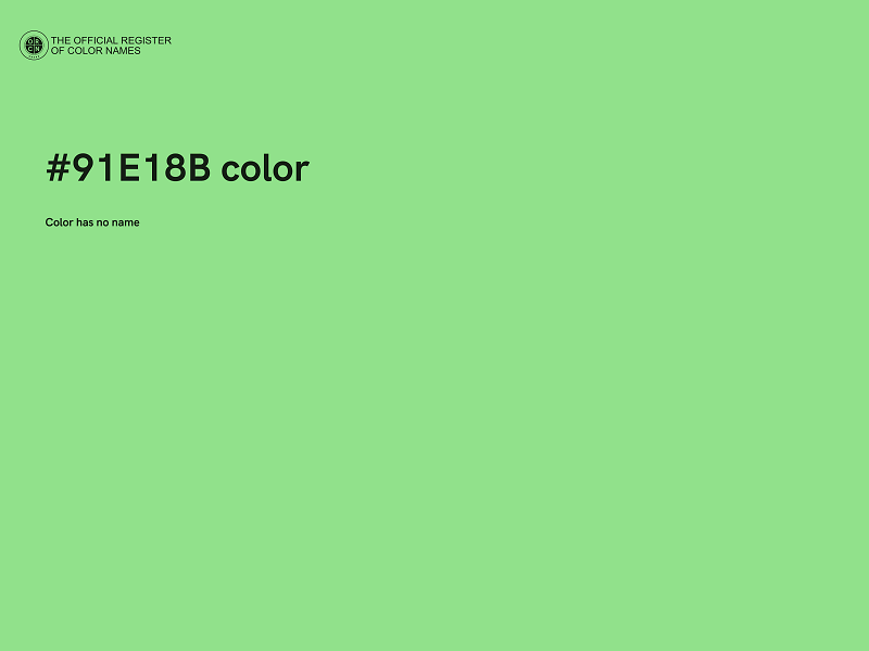 #91E18B color image