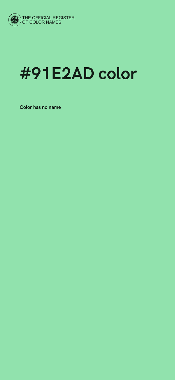 #91E2AD color image