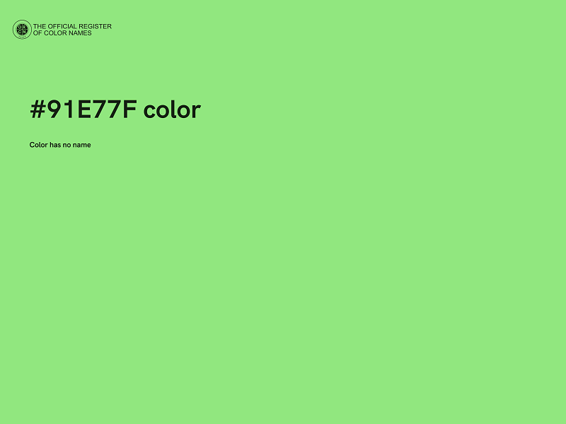 #91E77F color image