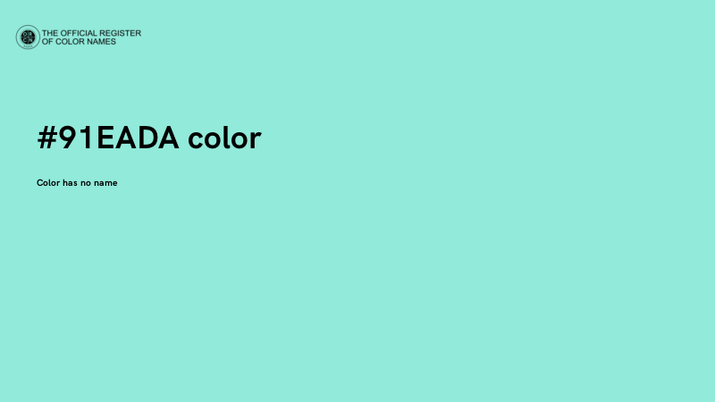 #91EADA color image