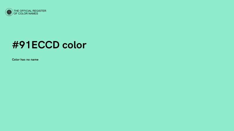 #91ECCD color image