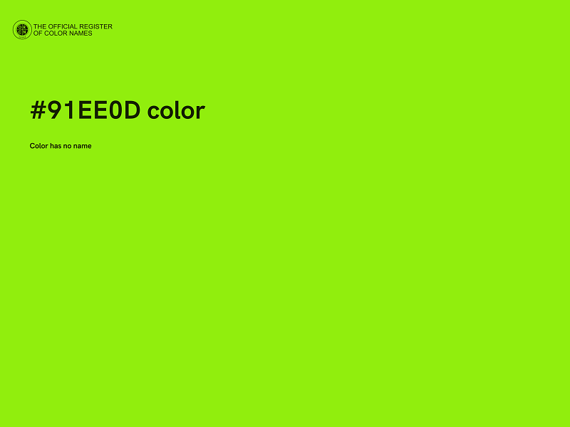 #91EE0D color image