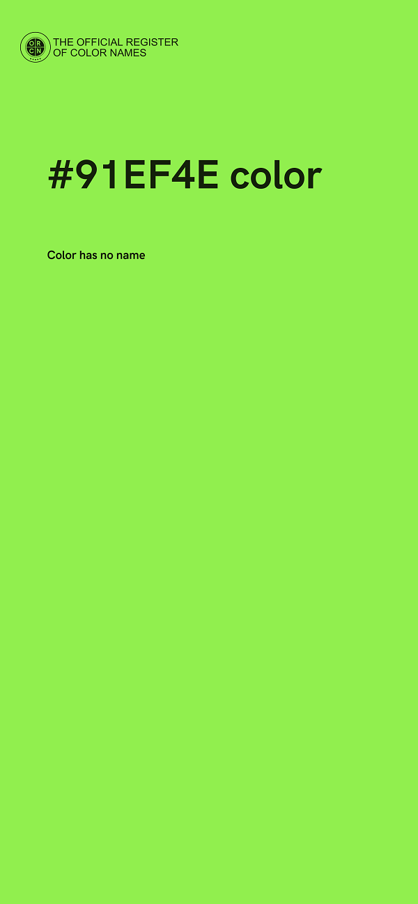 #91EF4E color image