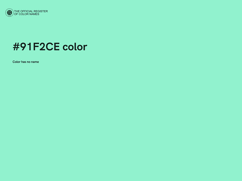 #91F2CE color image