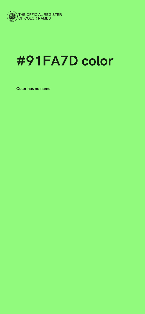 #91FA7D color image