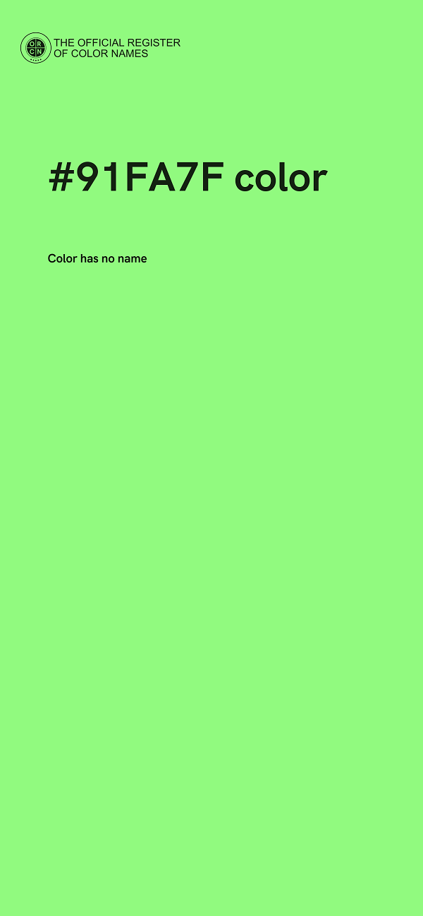 #91FA7F color image