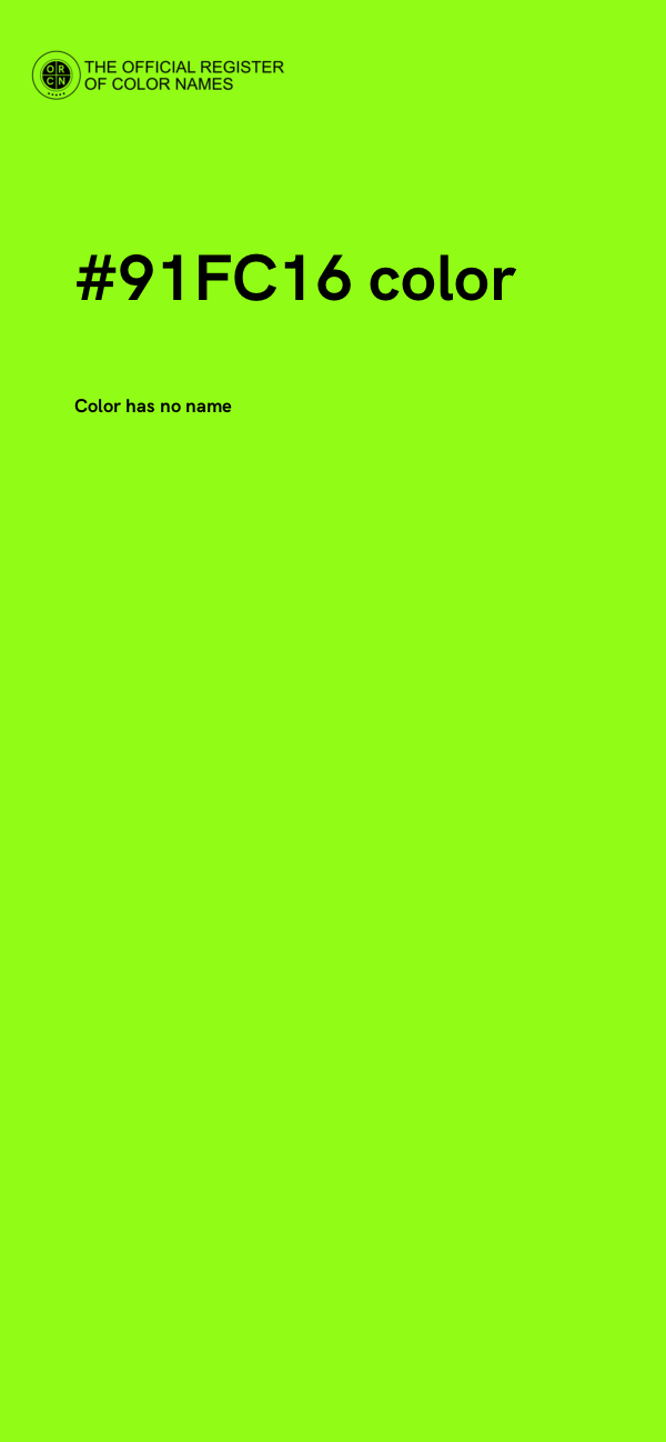 #91FC16 color image