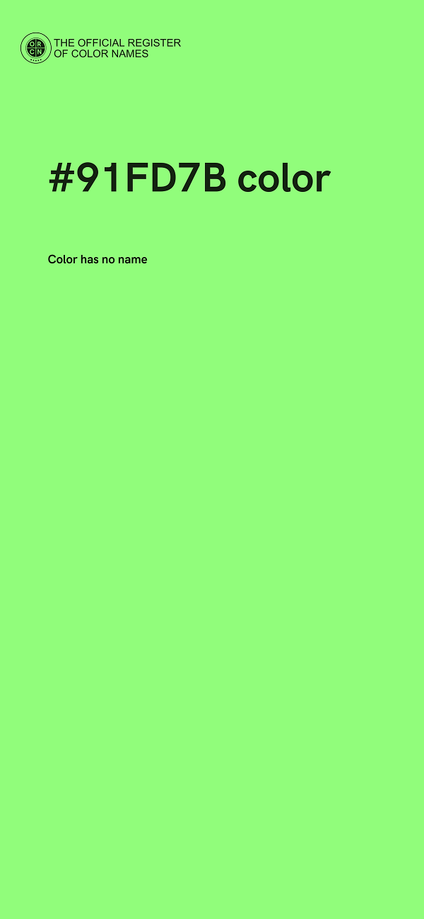#91FD7B color image