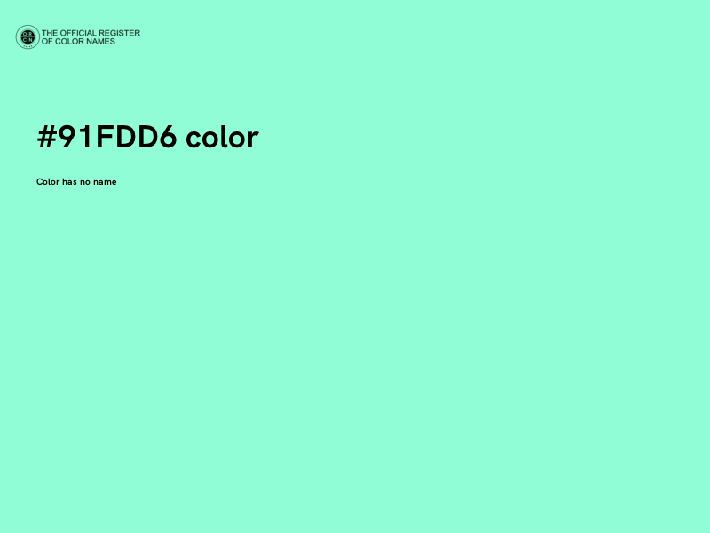 #91FDD6 color image