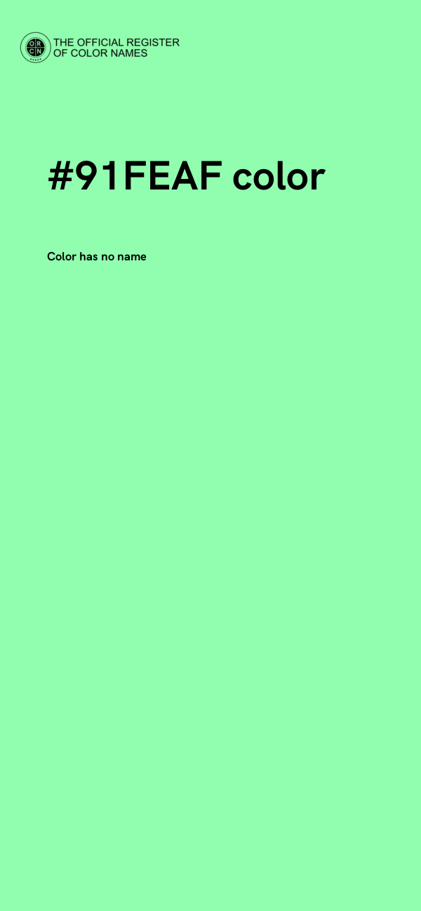 #91FEAF color image
