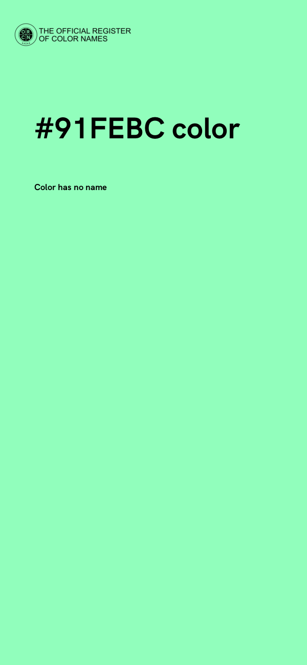 #91FEBC color image