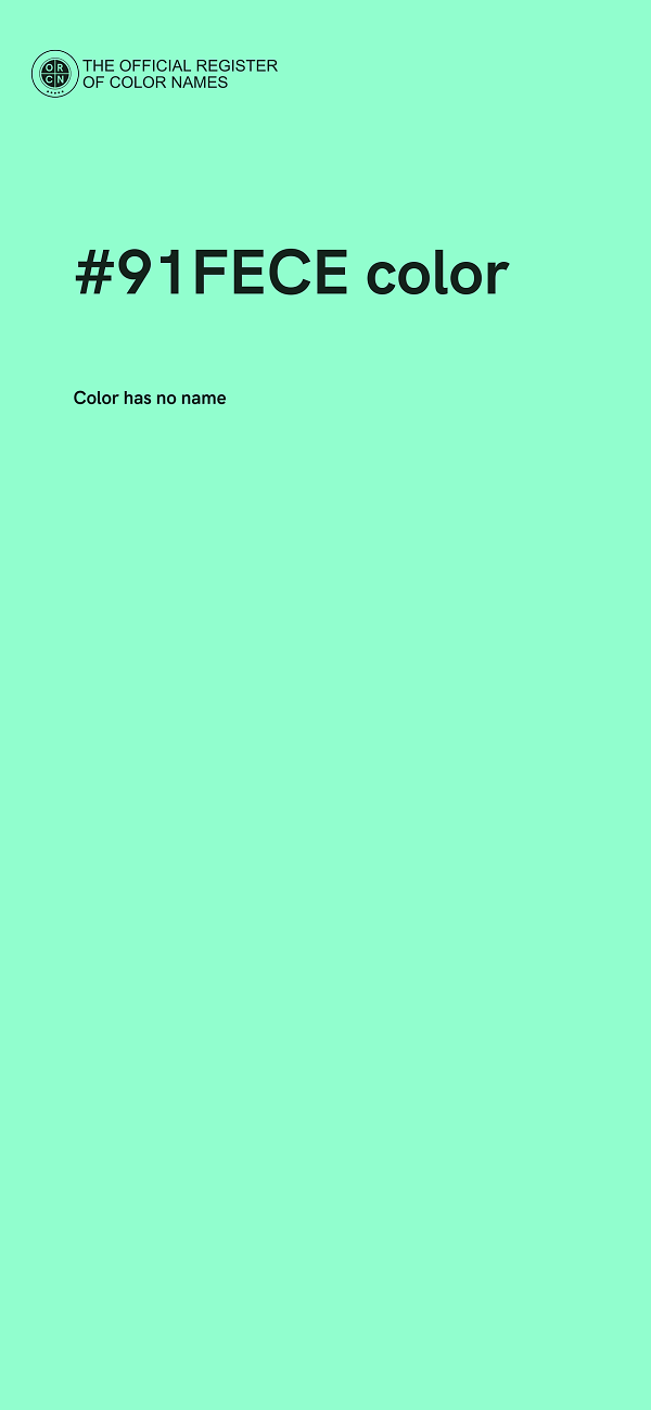#91FECE color image