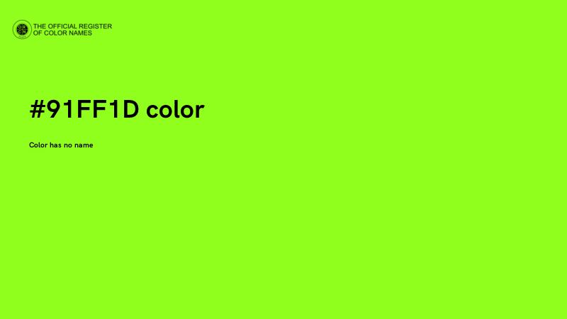 #91FF1D color image