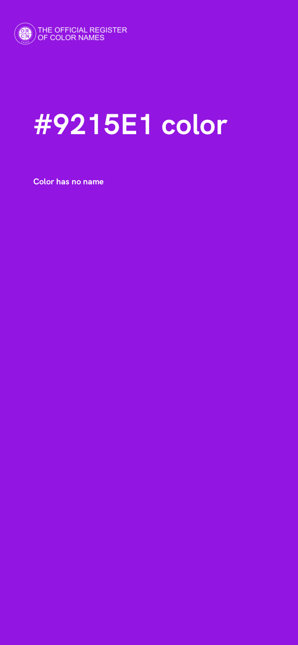 #9215E1 color image
