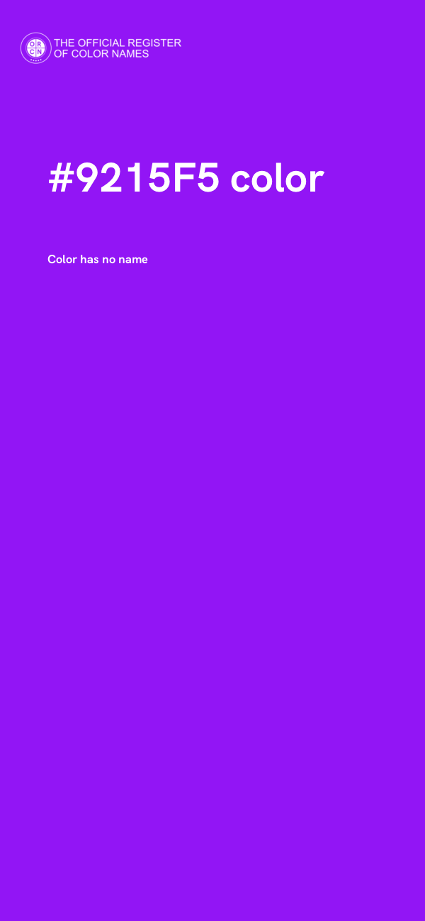#9215F5 color image