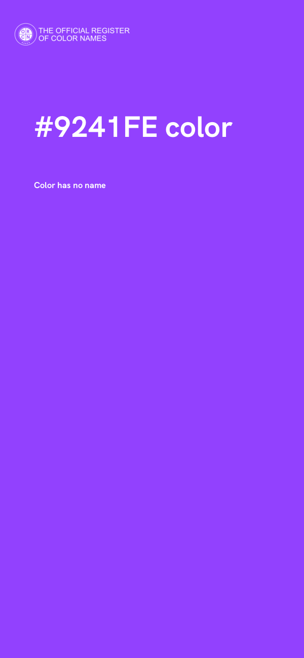 #9241FE color image