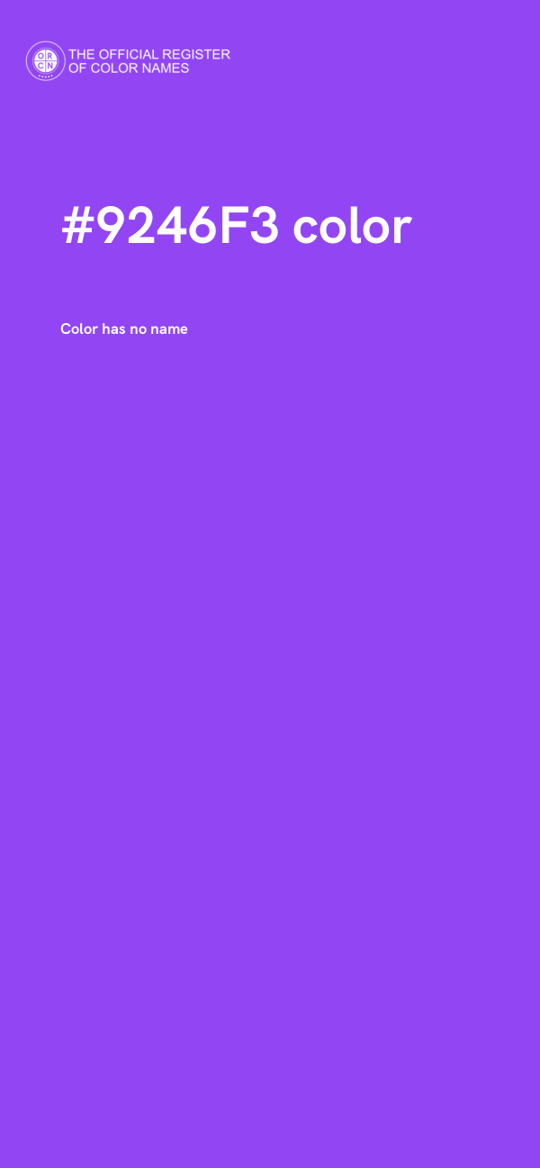 #9246F3 color image