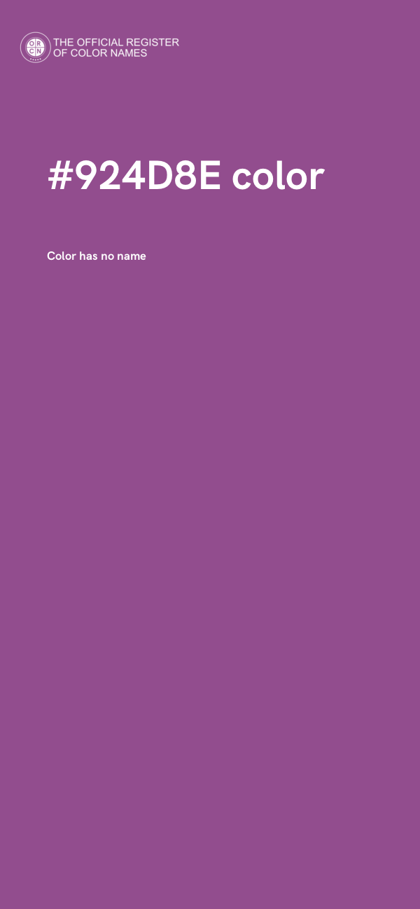 #924D8E color image