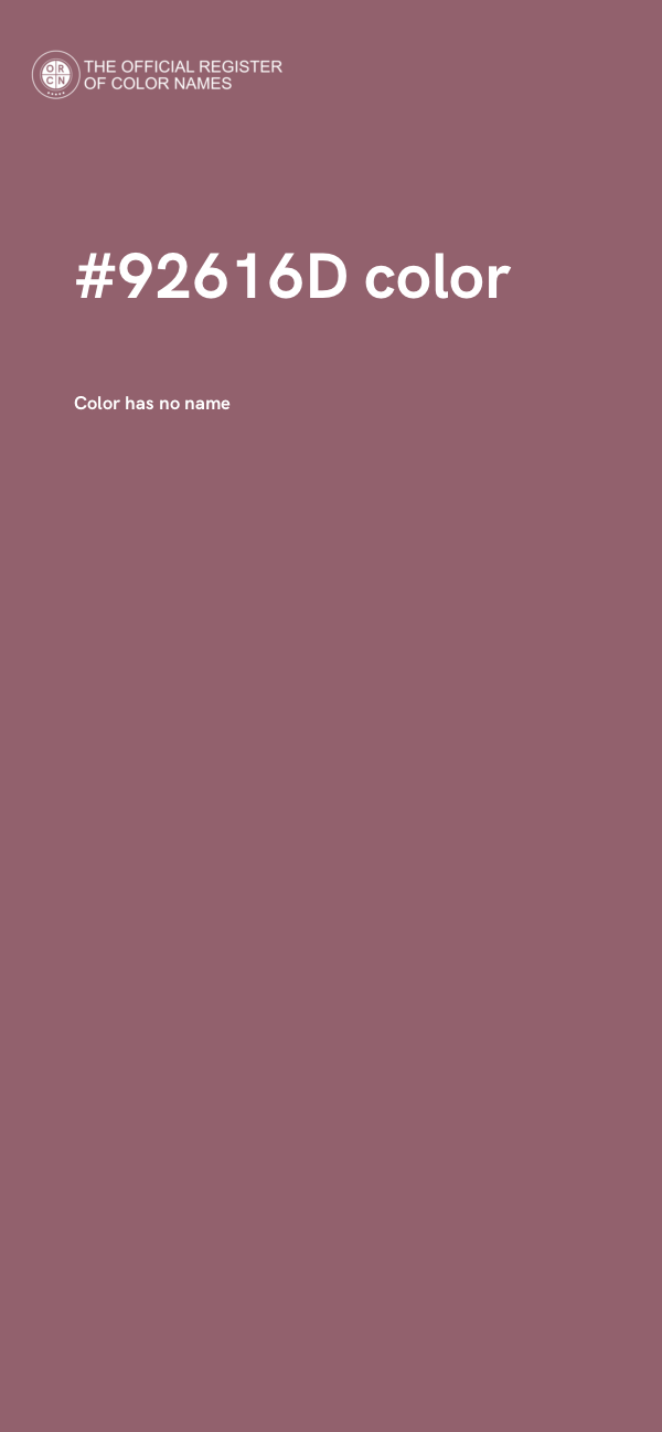 #92616D color image
