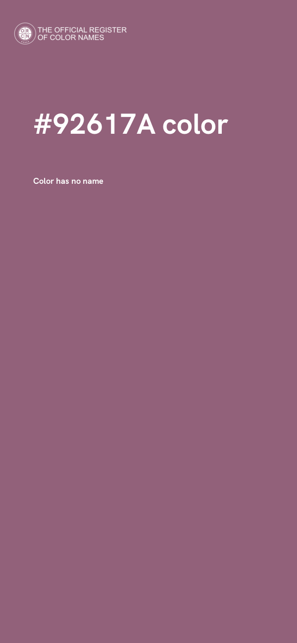 #92617A color image