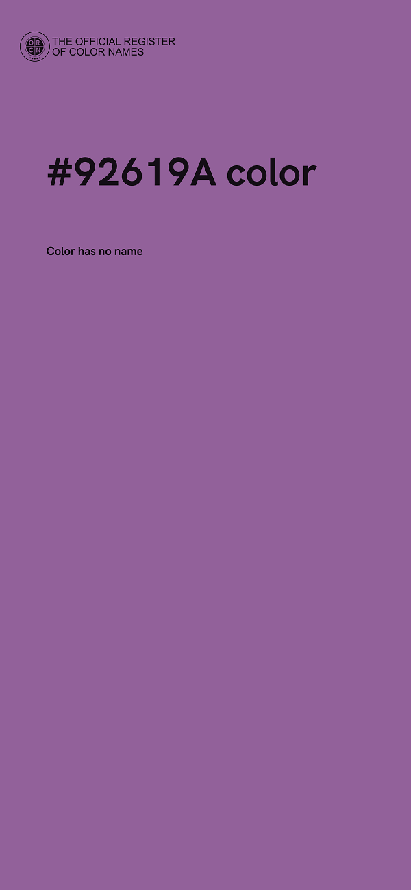 #92619A color image