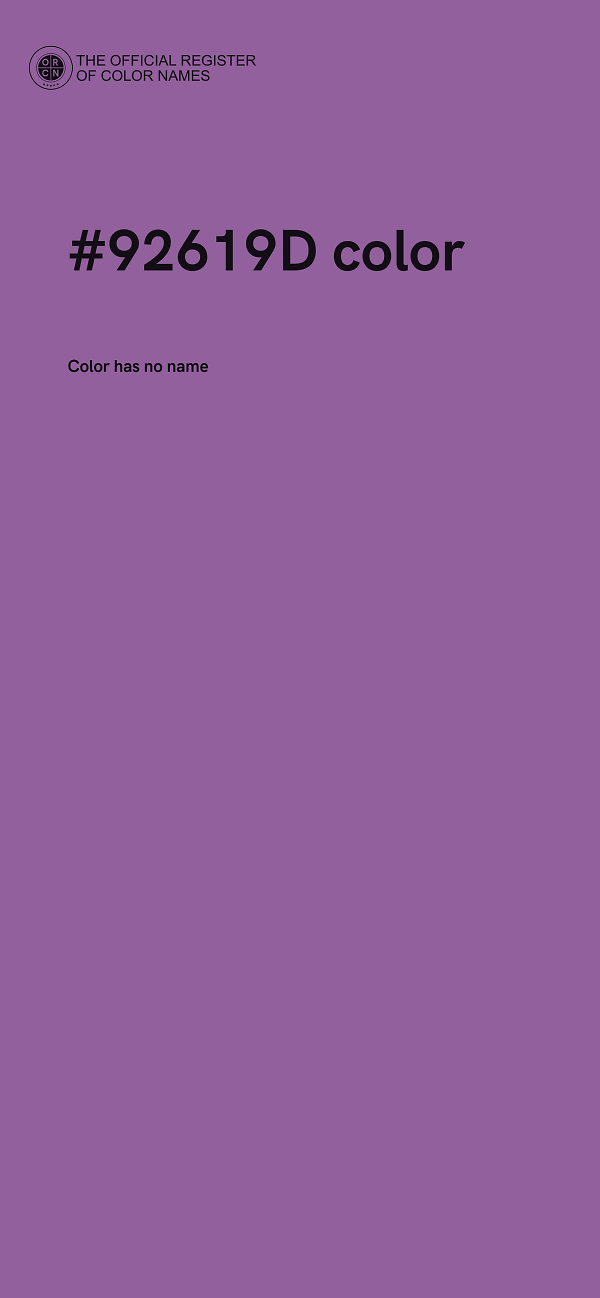 #92619D color image
